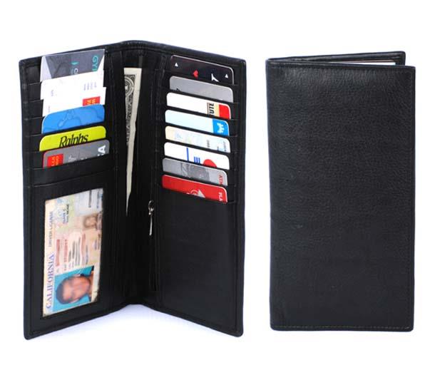 Checkbook WALLET w/Credit Card Slots - BK $5.15 & Up