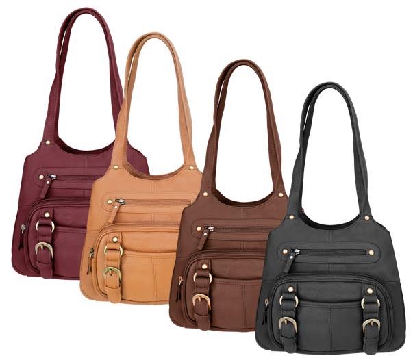 Concealment Purse - BK, BN, LBN, $25.50