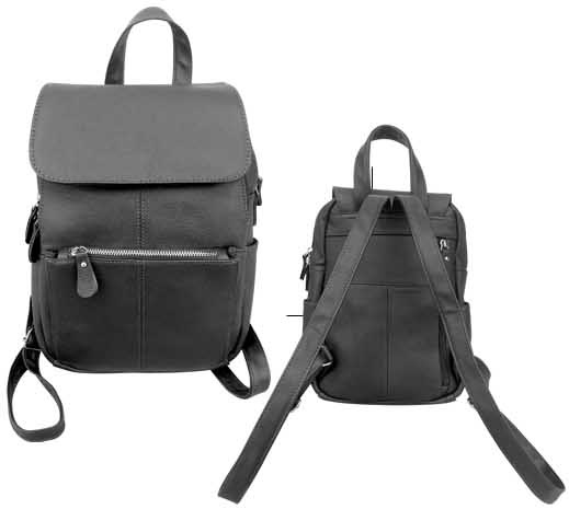 LEATHER Backpack - BK $14.15 & Up