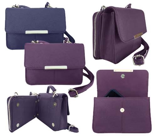 Compact Purse w/Detachable WALLET - PP, NY $9.55 & Up