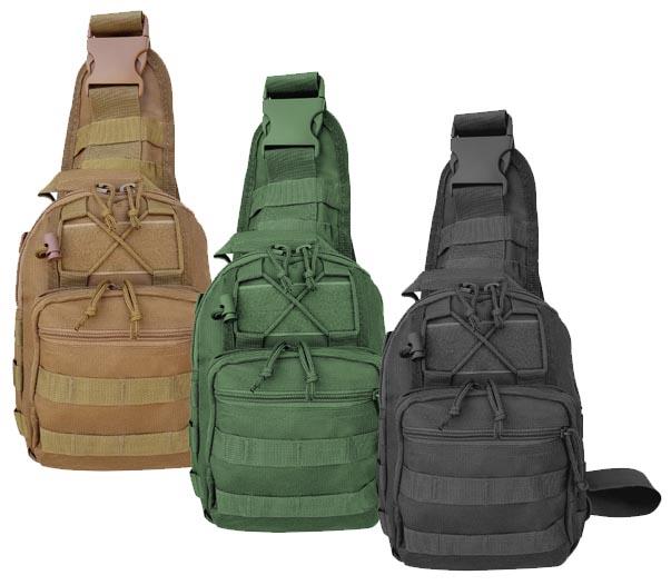 Concealment Sling Bag - BK, GN, TN $14.95 & Up
