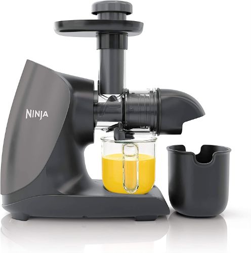 Ninja JC101 Cold Press Pro Compact Powerful Slow Juicer with Tota