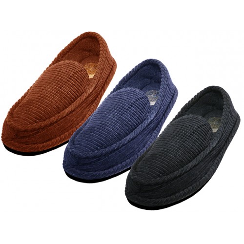 Men Closed-Back Corduroy, Footwear, Shoes