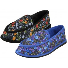 Women's Printed Closed Back Slippers, Footwear, SHOES