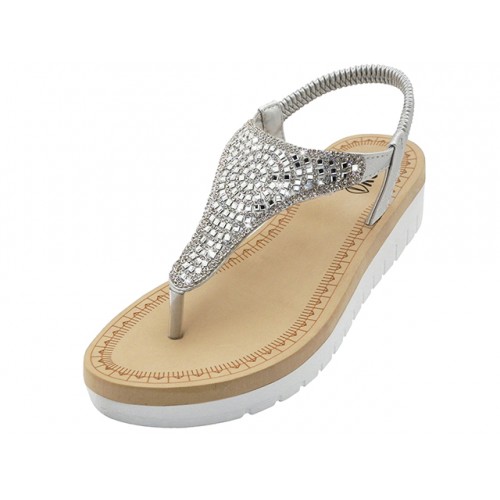 Women's Soft Sole Rhinestone SANDALS, Footwear, Shoes