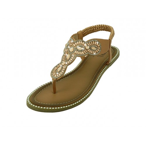 Women's Rhinestone Sandals, Footwear, SHOES