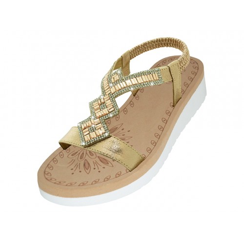 Women's Soft Sole Rhinestone SANDALS, Footwear, Shoes