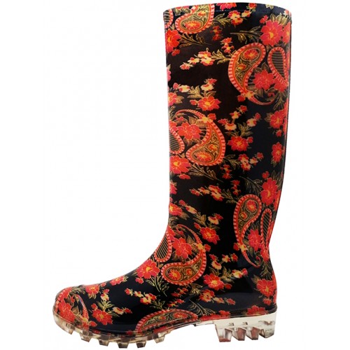 Women's 13'' Printed Tall Rain BOOTS, Footwear, Shoes