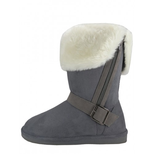 Woman's Faux Fur Shearling Boots, Footwear, Shoes