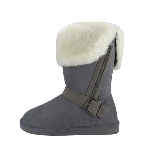 Woman's Faux Fur Shearling Boots, Footwear, SHOES