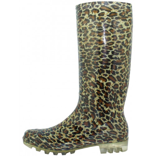 Women's 13'' Printed Water Proof Rain BOOTS