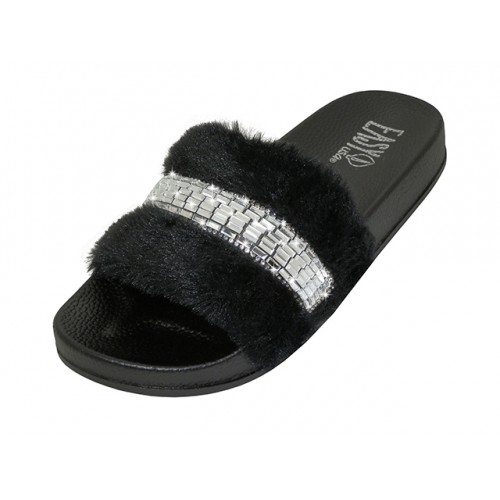 Women Rhinestone Sandals, Footwear, SHOES