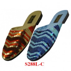 Women's SEQUIN Slides, Footwear, Shoes