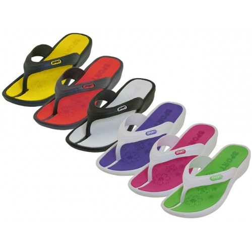 Women's 1'' Flip Flops, Footwear, Shoes