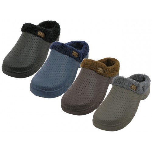 Men's Terry Linning Insole Clogs