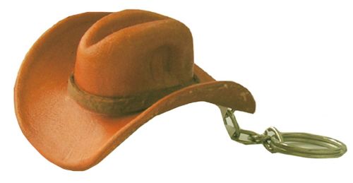 Cowboy Hat Key Chain Honey