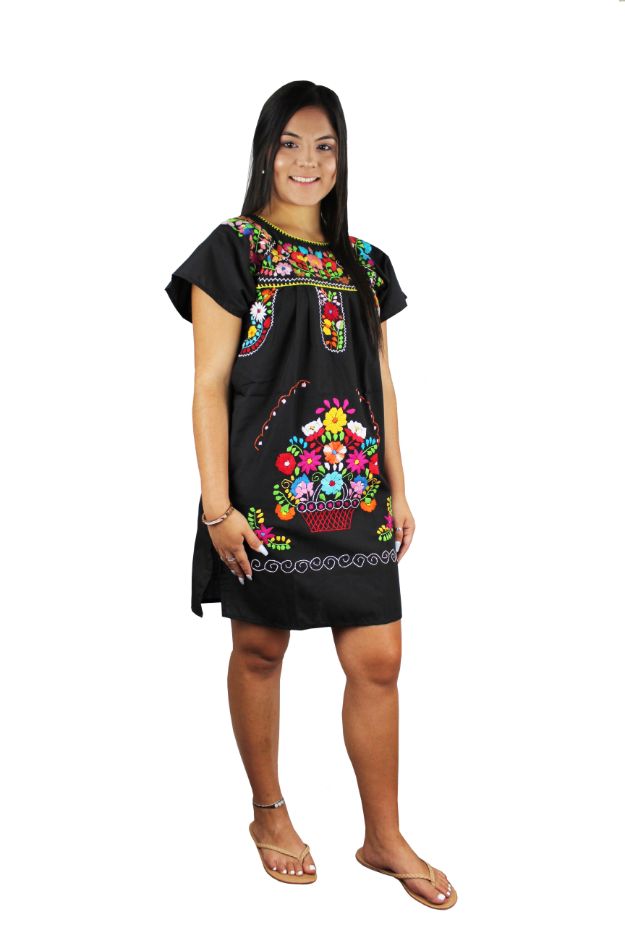 Ladies SHORT Puebla Dress