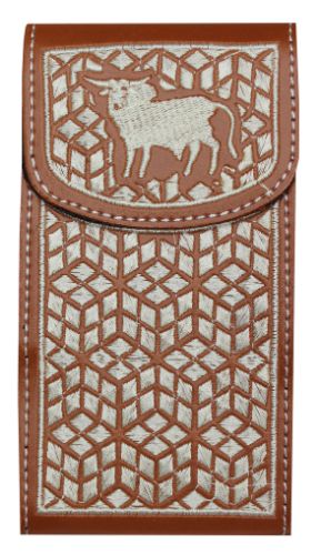 XL Pitiado CELL PHONE Pouch Bull