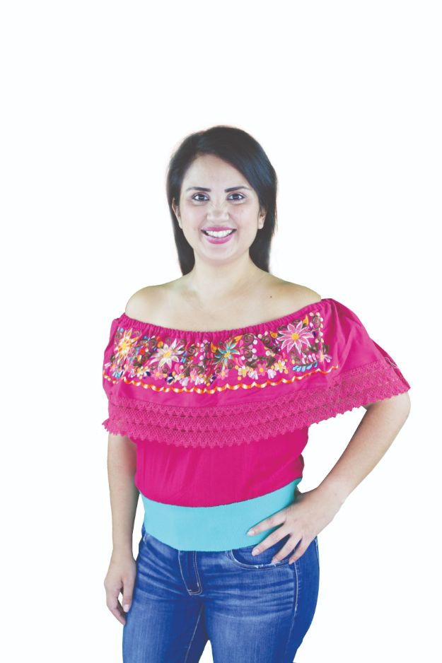 LADIES Manta Embroidered Blouse