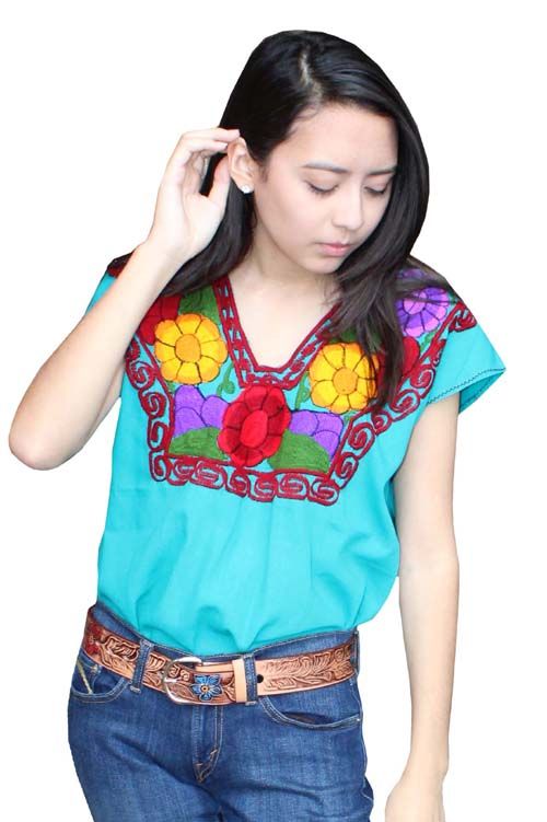 Manta Campesina Emb Blouse