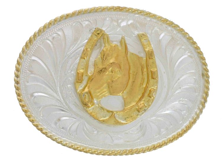 Buckle, Ladies/Children Horse Head Horse SHOE
