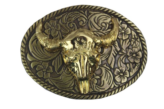 Bronze Buffalo SKULL