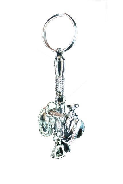 metal Saddle Key chain