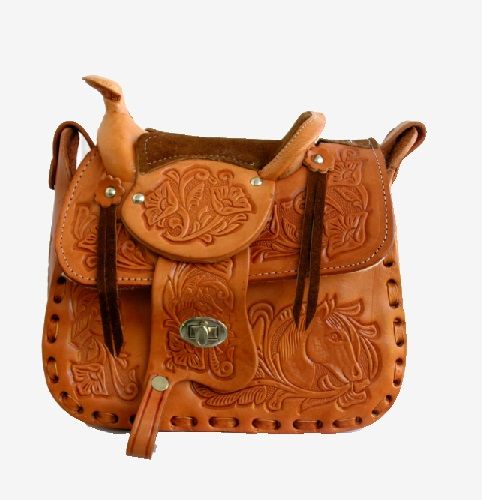 Large Texas Style Saddle Purse