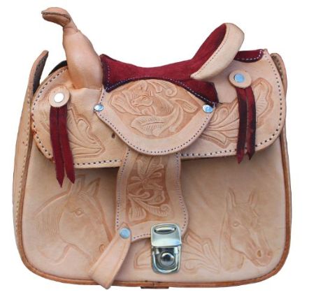 Large Texas Style Saddle Purse