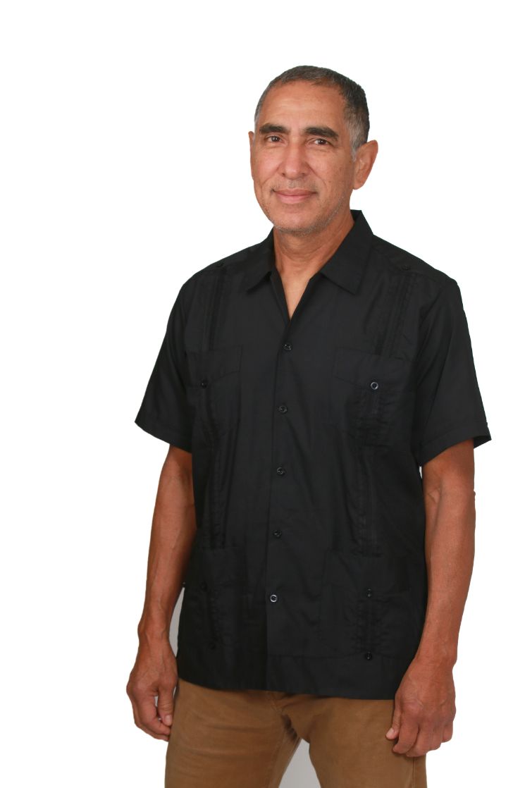 Guayabera SHIRT Black