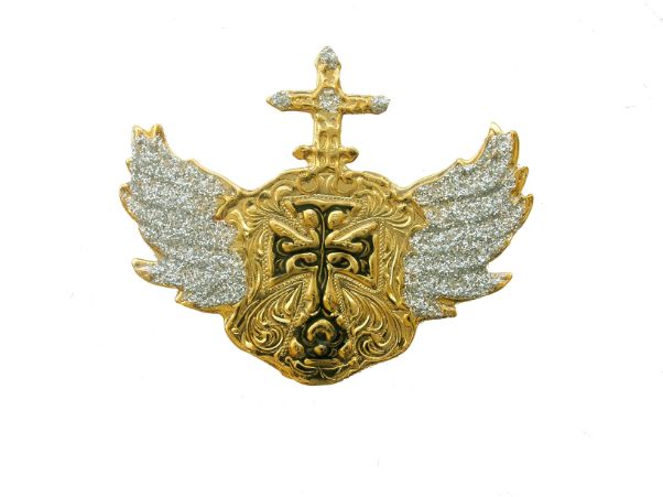 Black Cross With Wings