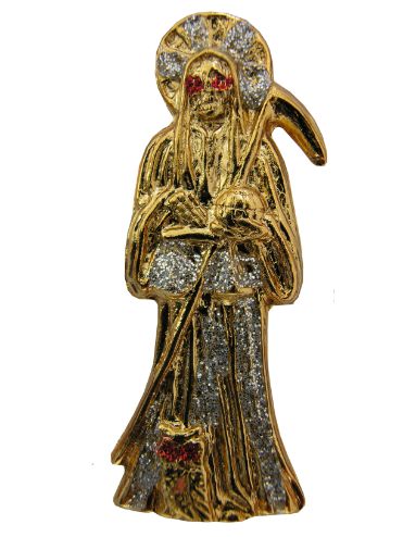 Santa Muerte HAT Pin