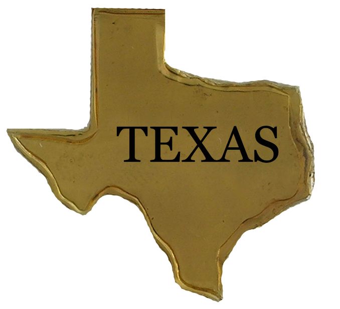 Texas Map Concho