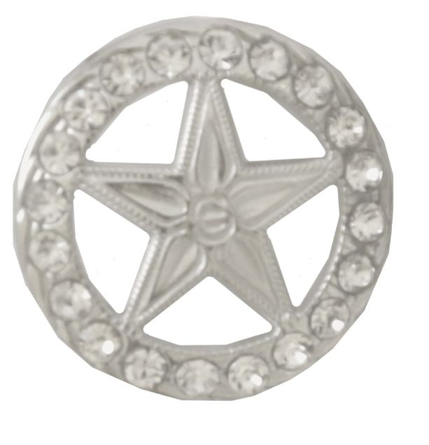 Rhinestone Star Concho