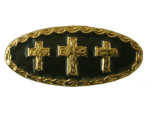 3 Crosses Concho Gold color