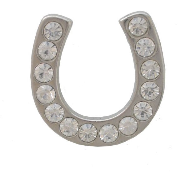 Lg Horseshoe Rhinestone Concho