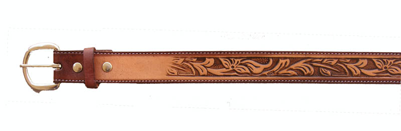 Child's Tooled No Name Space Brown