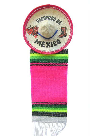 Mini Sombrero w/ Serape