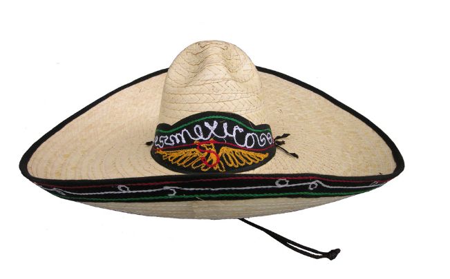 Charro White STRAW Wide Band