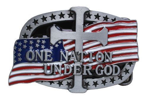 ''ONE Nation Under God'' Buckle
