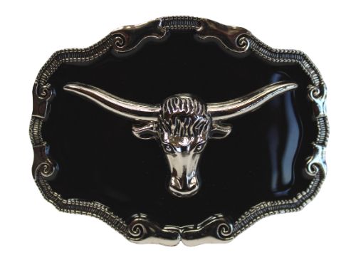 BUCKLE, Longhorn Black