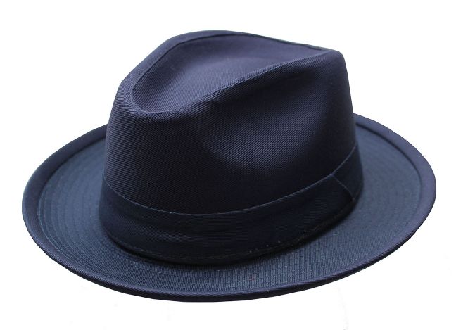 HAT, Classic Fedora Navy Blue
