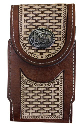 Brown CELL PHONE Pouch