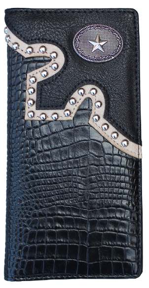 RopEr STAR Concho (chEckbook) WAllEt