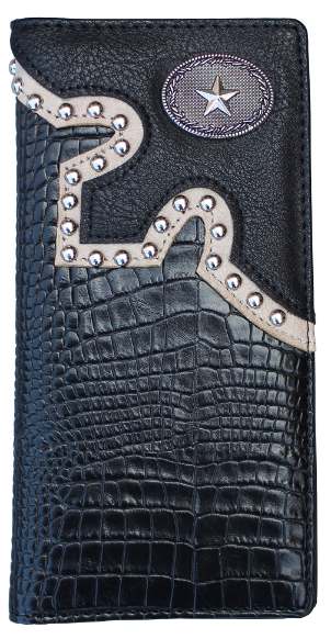 Roper Star Concho (checkbook) Wallet