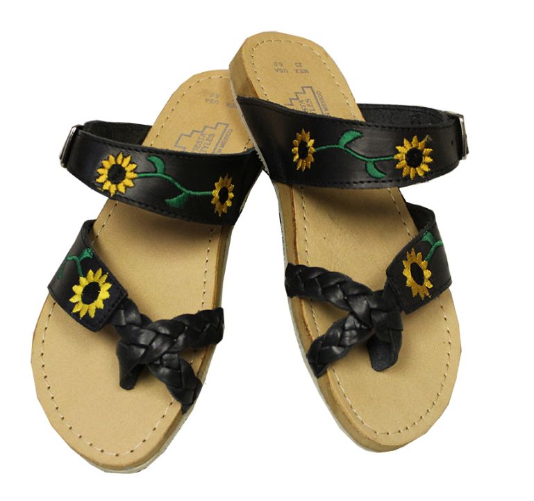 Sunflower Black Women's Sandal