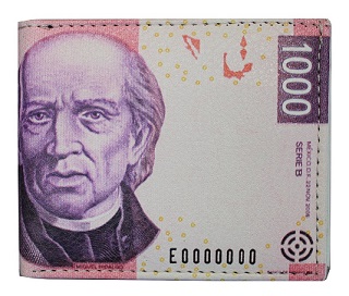 Bi-fold WALLET 1000 pesos
