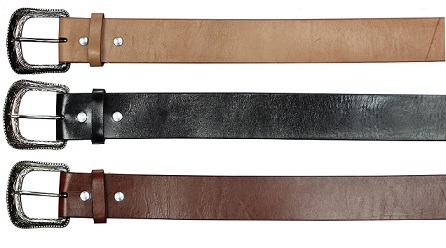 Leather Work BELT 2'' wide