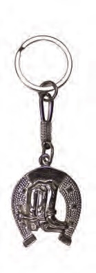 Lucky horse shoe with BOOTS Key-chain