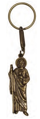 CHRISTIAN Saint Key-chain